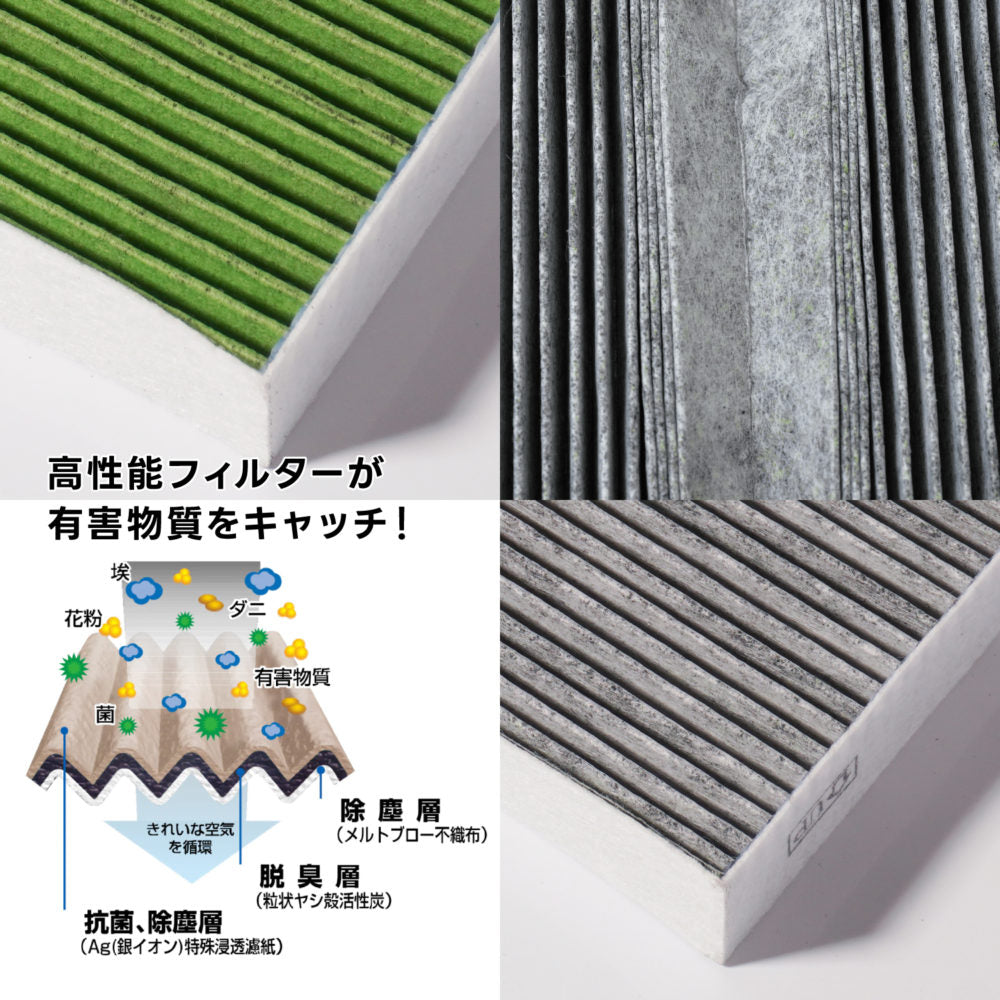 Fesco エアコンフィルター TY-8D